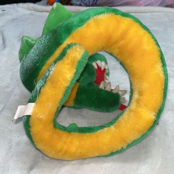 Vintage Busch Gardens Williamsburg Loch Ness Monster Dragon Plush Roller Coaster - Picture 4 of 5